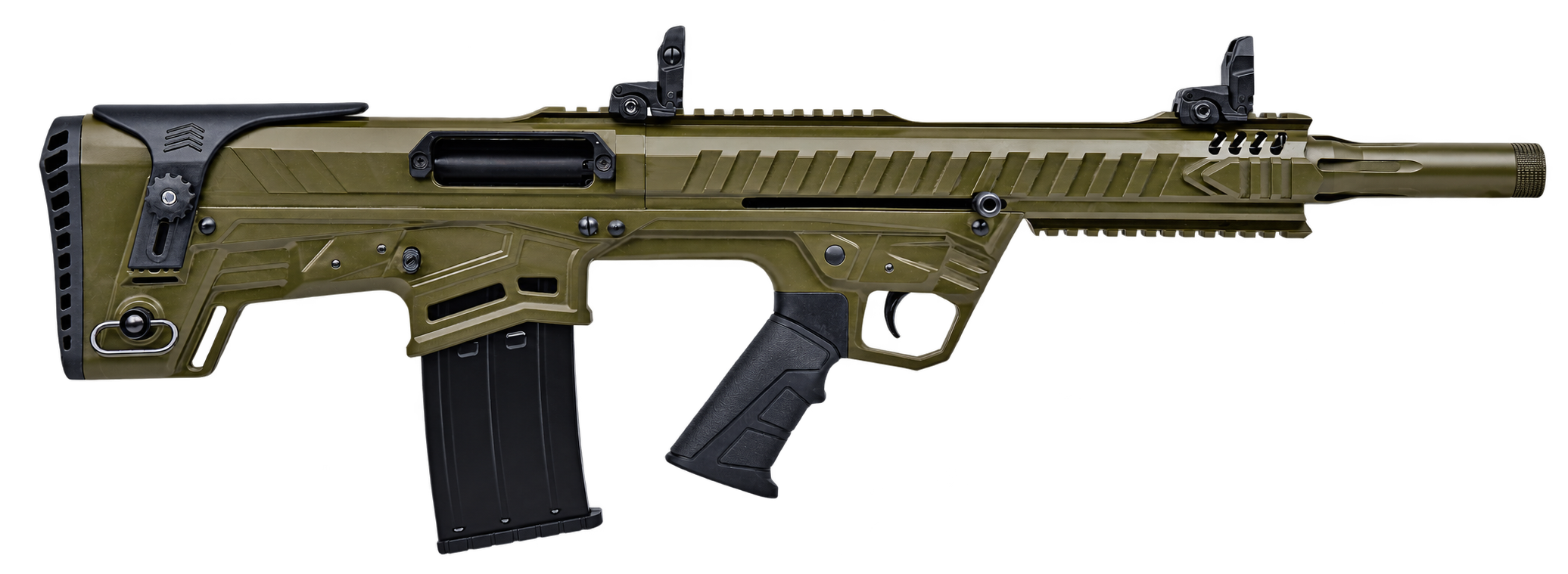 Armed VECTOR 2 shotgun