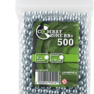 Combat Zone Quality  Alu BB 6mm 0.30 g SLV 500 PCS Bag