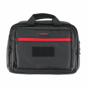 Double Pistol Case Blk-Red