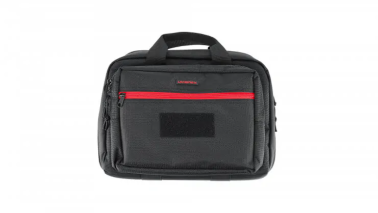 Double Pistol Case Blk-Red